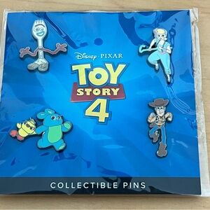 New Disney Toy Story 4 Collectible Pin Set 2019